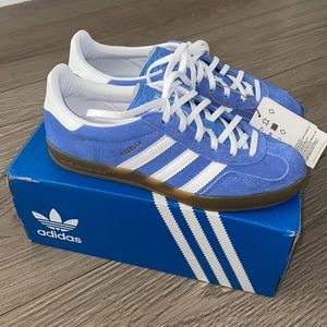 Adidas Gazelle Blue Fusion Sneakers Rubber Sole